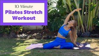 10 Minute Pilates Stretch Workout - at Home!