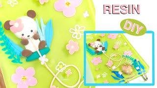 Kawaii key/Jewelry holder- DIY- Polymer Clay and  Resin