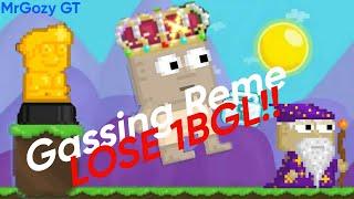 PLAYING REME LOSING BGLS! | Growtopia REME