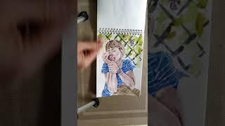 Скетчбук листалка