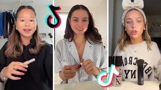 Makeup Tutorial Tiktok Compilation - GRWM  ( Get Ready With Me ) ️(Skincare, Makeup, Outfits) 874