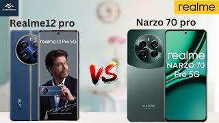 Realme 12 pro 5G vs Narzo 70 pro 5G comparison Full Review #realme12pro #narzo70pro #realme12plus5g