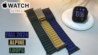 NEW 2024 Alpine Loops for Apple Watch ULTRA 2 ,SeriesX (ALL COLORS, Silver & Black) Review& Hands-On