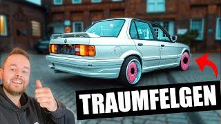 Diese FELGEN machen meinen Scheunenfund zum TRAUMWAGEN! E30 Fake M3