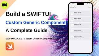 Mastering SwiftUI's Model-ViewModel and List Architecture! 