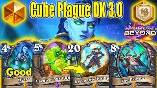 NEW Cube Plague DK 3.0 Deck Is CRAZY Strong To Craft At Perils in Paradise Mini-Set | Hearthstone