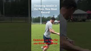 Javelin in the rain!  #javelin #MPTC #trackandfield