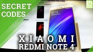 XIAOMI Redmi Note 4 CODES / HIDDEN MENU / ADVANCED FEAUTERS