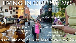 outgrowing my studio apartment, birthday plans, and what it's like actually living in NYC