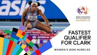 Stark powers to 7.73 60m hurdles win | World Indoor Championships Nanjing 25