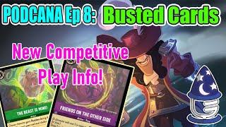 Busted Cards & Competitive Play News | Podcana Episode 8 | Disney Lorcana Podcast