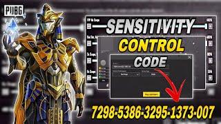 PUBG Best sensitivity settings 2024 | Best bgmi sensitivity code for android 2024 | bgmi sensi code