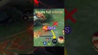 Barats full tutorial mlbb mobilelegends #mlbbtutorial #baratsmlbb #baratstutorial #mlbbiranofficial