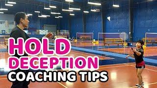 Learn This Now! Coaching Deception: Hold and Hit at the Front Court