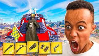 عاد ملك الفورتنايت | هجموا عليّ  السيارات 