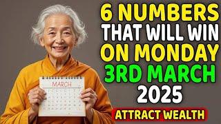 6 NUMBERS TO WIN BIG LOTTERY JACKPOT on MONDAY 3RD MARCH 2025 | buddhist teaching