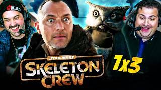 SKELETON CREW Episode 3 REACTION!! Star Wars Breakdown & Review | Jude Law | Disney Plus