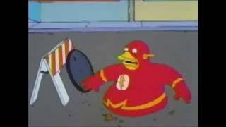 The Simpsons - Comic Book Guy as The Flash