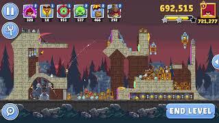 Angry Birds Friends Level 5 Tournament 1466 three stars NO POWER-UP walkthrough 2024-10-28