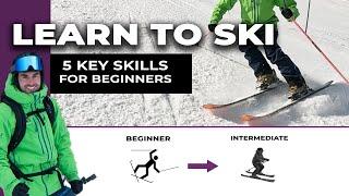 5 Vital Beginner Skiing Skills