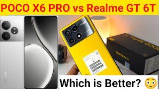 Poco X6 Pro vs Realme GT 6T | Which is best? | Best Gaming Phone | Heating issue?