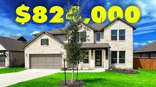 Tour a 3700+ sq ft home for sale at $824,000 | Wichita plan with Coventry Homes in Georgetown, TX