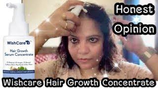 MY HONEST OPINION ON WISHCARE HAIR GROWTH SERUM CONCENTRATE | MUST WATCH!!