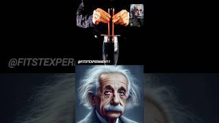 FIRST EXPERIMENT  Albert Einstein - #memes #trending #troolface #science #trendingshorts #shorts