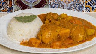 MAFE AU POULET (Recette Africaine) - Version Allégée et Sans Arôme Artificiel