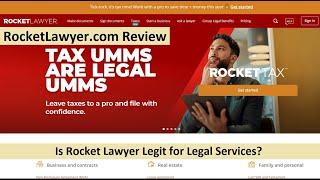 RocketLawyer.com Review - Is Rocket Lawyer Legit for Legal Services?