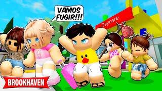 TODOS os BEBÊS ÓRFÃOS FUGIRAM do ORFANATO de BROOKHAVEN | Historinha ROBLOX | Brookhaven RP