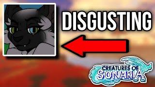 Exposing The Most Vile CC | Creatures of Sonaria Drama