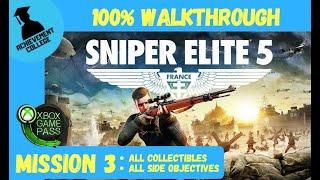 Sniper Elite 5 100% Walkthrough Mission 3 - Spy Academy