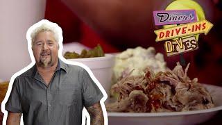 Guy Fieri Eats Tennessee Smoked Barbecue | Diners, Drive-Ins and Dives | Food Network