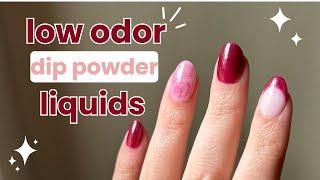 Say Goodbye To Strong Smells With Azurebeauty Low Odor Dip Powder Nails!