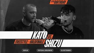 Kato vs Shizu // Freestyle Halbfinale 1/2 // Rapbattle Berlin @ 9th Birthday // DLTLLY