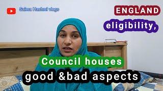 ENGLAND'S COUNCIL HOUSES|| ELIGIBILITIES,, RENT,GOOD AND BAD ASPECTS||SAIMA HASHMI VLOGS@explore797