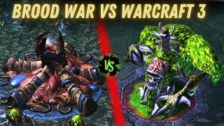 Brood War Vs Warcraft 3 Korean GRANDMASTER Matchup! (Modded StarCraft 2 Cast)