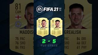 Maddison vs Grealish in Every FIFA #fc25 #fifa23vsfc24