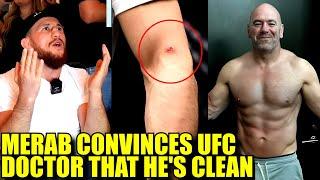 UFC Doctor calls Merab to find out if he really has Staph Infection,Dana White has fake abs?,OMalley