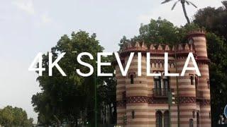 4K Sevilla Conduciendo España | 4K Seville Driving Street Spain