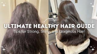 The ONLY Haircare Guide you will NEED! Grow your Hair long, Thick and Healthy 