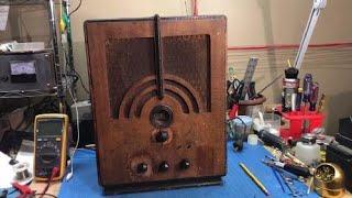 1934 Philco Model 66B Part 1 of X Intro and Initial Assessment