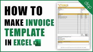 How to Create an Invoice Template in Excel - [ Excel 2021 Tutorial ] - Bookkeeping Small Business