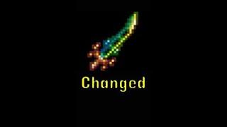 Terraria Changed The Terra Blade In 1.4.4