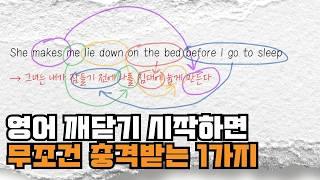 영어 '이렇게'하는 방법 알면 지금보다 99% 편하게 받아들일 수 있어요! 나이에 상관 없이 영어를 제대로 배우는 가장 현실적인 공부 방법!