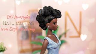 Let's Make 4 Easy DIY Hairstyles For Our Naturalistas Doll Liya