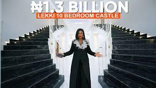 Inside a ₦1.3 Billion ($812,000) Lekki Mansion: 10-Bedroom Victorian Elegance with Modern Luxury!