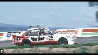 4k Bathurst 1983 Peter Brock last lap HDT VH Commodore win