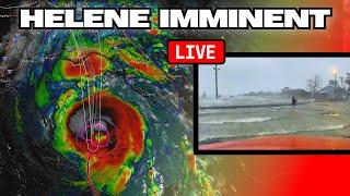 LIVE GROUND ZERO CAT 4 HURRICANE HELENE Intercept